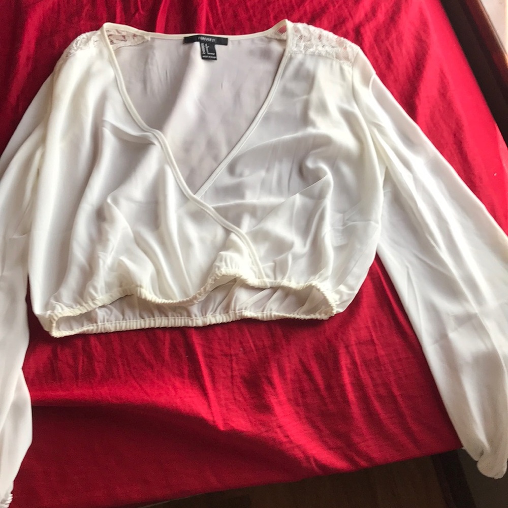 white top